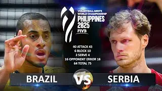 Brazil vs Serbia | Men's World Championship 2025