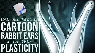 CAD Surfacing Rabbit Ears with Plasticity