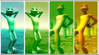 ALIEN  DANCE FRIENDS  COLOR  👽