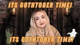 Gothtober 2025 Announcement! 🎃🏰 