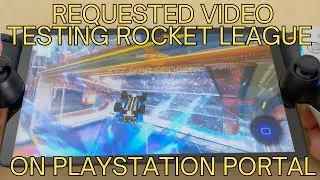 Testing Rocket League on the PS Portal | July 2024 #psportal #playstation #gaming