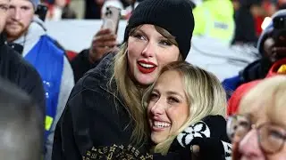 What an exhilarating moment it was when Taylor Swift and Brittany Mahomes  celebration chiefs win🥳