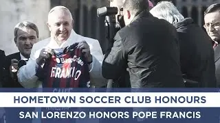 Emotional Tribute: San Lorenzo Honors Lifelong Fan Pope Francis in Chapel Ceremony | AK1Z