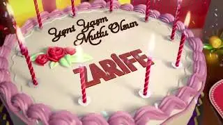 İyi ki doğdun ZARİFE - İsme &Ouml;zel Doğum G&uuml;n&uuml; Şarkısı