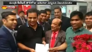Telangana Minister KTR America Tour - Watch Exclusive