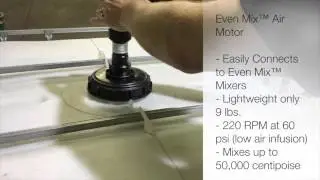 IBC Mixer Tank Agitator by Even Mix&trade;  - Anti Contamination