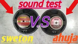 sweton VS ahuja sound testing