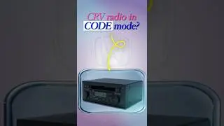 Honda CRV Radio CODE Fix 🔓 | HondaRadioCodes.com