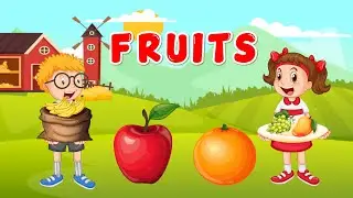 Children Everyday Fruits: Learn About Apples, Bananas, and More |  Simple Learning