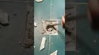 The floor drain can also be installed in this way👍