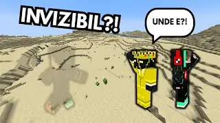 Minecraft Manhunt, But I'm Invisible... (I finally did this twist)