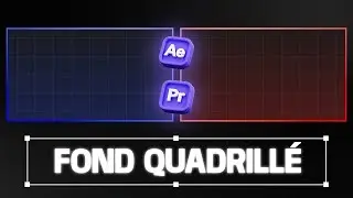 Cr&eacute;er un fond quadrill&eacute; sur After Effects et Premiere Pro (Grid background)