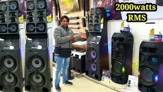 Sony MHC-V90DW 2000watts High Range Audio System Full Sound Test (Best Home DJ System)