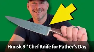 Huusk 8&rdquo; Chef Knife Father's Day Gift review (with 