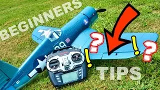 RC Plane PreFlight Beginner Tips & Ailerons Made Easy - TheRcSaylors