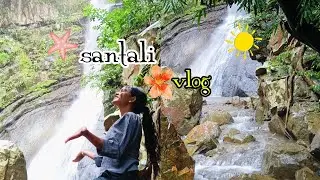 Santali vlog ll santali bgm music ll waterfall video ll Rupali murmu #instagram #santalimusic 