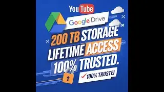 Google Drive 200TB Storage Lifetime Access for Free | Earn with Sujonmax | Sujon Tips