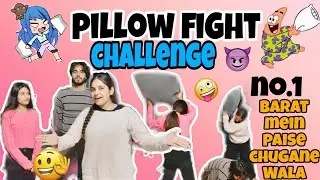 Pillow fight challenge 🤣#viralvideo #funny #tanwarsister #konhaibaratmeinpaisechuganewala#comedy