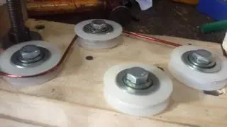 Rotor rewinding machine