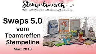 🎬 Stampin' Up! Swaps 5.0 vom Teamtreffen Stempeline