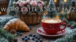 Hidden Winter Café Ambience ❄️ Soft Jazz, Warm Latte & Cozy Christmas Vibes | Relax, Study, Sleep