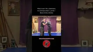Striking and Grappling Combo Fighting Form, Moguri Nage, TYR, #shorts #ninja #samurai #martialarts