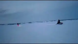 Sledding In the Northwest Territories! #adventure #canada #trending #cold #amazing #dogsled 