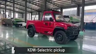 The new KEYU 4x4 mini truck is built from the ground up to go off road.