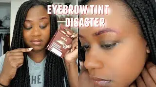 Eyebrow Tinting Disaster: Allergic Reaction