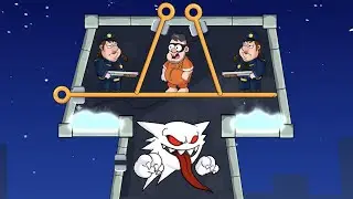 Prison Pin Rescue - All Levels Gameplay Pull Him Out ( Levels 1183 - 1261 )