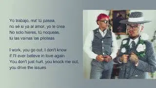 Nanpa Básico, Beéle - Hasta Aquí Llegué (ENGLISH LYRICS)