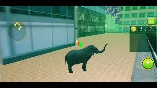 🟧🟦Elephant Family Simulator In City ||#cartoonforkids #cartoon #elephantgames #babygames #chuchu