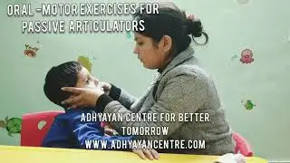 Speech therapy for passive articulators