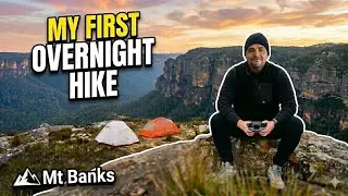 FIRST OVERNIGHT HIKE (MUST WATCH)| Mount Banks, Blue Mountains NSW | BEST OVERNIGHT HIKE