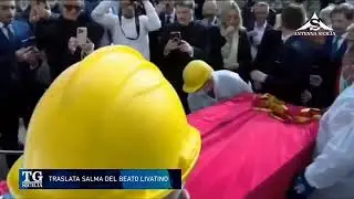 Canicattì: cerimonia di traslazione del corpo del beato Rosario Angelo Livatino
