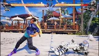Law battles Tekken King Lee - Tekken 8 Gameplay Video 238