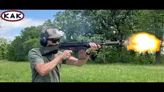 Century Arms AP51 Machine Gun With KAK Industry Muzzle adapter for Suppressor
