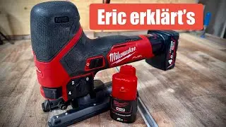 Milwaukee M12FJS-422x - Stichs&auml;ge im Set mit Akkus und Koffer im Test.