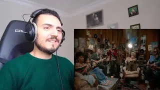 뷔(V) 'Slow Dancing' Band Session Reaction