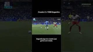 Gol Kaiki Bruno - Cruzeiro 2x1 RB Bragantino | 24&bull; Rodada | Brasileir&atilde;o Serie A 2025 #shorts