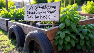 DIY Self-Watering Garden Bed&mdash;No Power Tools, No Hassle