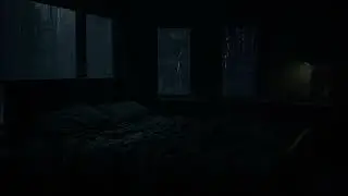 Soft Endless Rain by the Window | Peaceful Night Ambience for Sleep and Focus