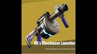 Kit's Shockwave Launcher Game-play -Fortnite