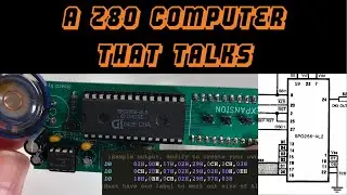 Заставьте компьютер Z80 говорить с помощью речевого процессора SP0256-AL2