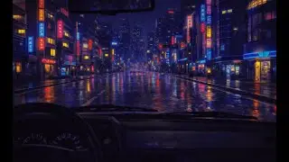 Rainy Night City Pop BGM for Focus and Relaxation