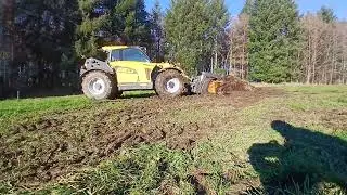 &Eacute;pandage de fumier 2025 au GAEC Baurie !