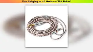 NICEHCK C16-5  Earphone Upgrade Cable 16 Core Copper Silver Mixed Conductor Wire MMCX/0.78mm
