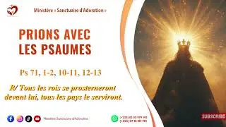 ✝️ 𝐏𝐫𝐢𝐨𝐧𝐬 𝐚𝐯𝐞𝐜 𝐥𝐞𝐬 𝐏𝐬𝐚𝐮𝐦𝐞𝐬 | 𝐌𝐞𝐫𝐜𝐫𝐞𝐝𝐢 𝟎𝟕 𝐉𝐚𝐧𝐯𝐢𝐞𝐫 🛐