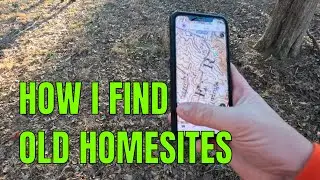 How I Find Old Homesites (And We Found Treasure!)