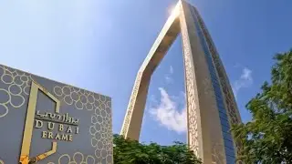 Visit Dubai Frame,  one of the best place to visit in Dubai 
